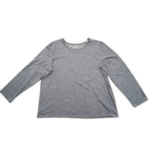 [B10] Croft & Barrow Gray Long Sleeve, Size XXL